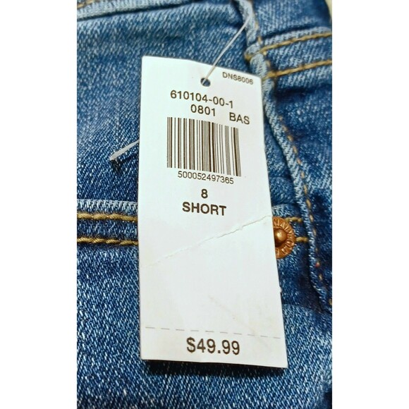 Old Navy Rockstar Super Skinny Women's Size 8 High-Rise Distressed Blue Jeans - Picture 10 of 12
